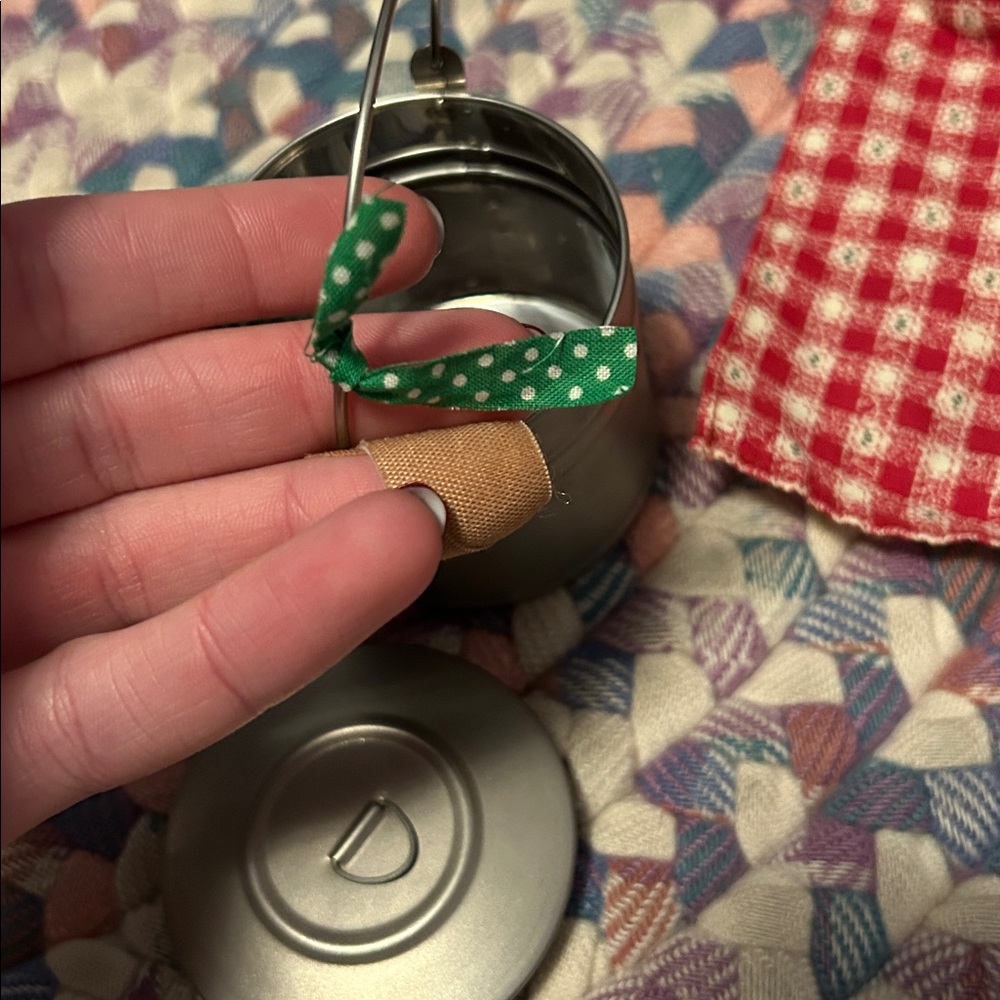 American Girl Doll Pleasant Company Addy’s Tin Pail Lunch - Picture 8 of 13